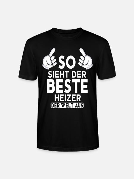 Heizer Spruch - Stanley/Stella Unisex Bio-T-Shirt CRAFTER - Schwarz