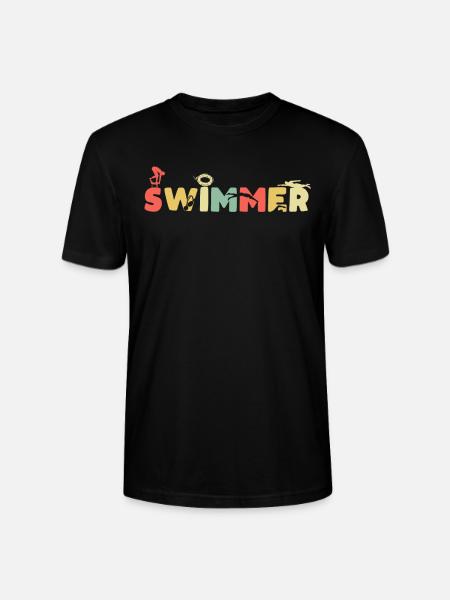 Nageurs nageurs - T-shirt bio CRAFTER Stanley Stella Unisexe - noir