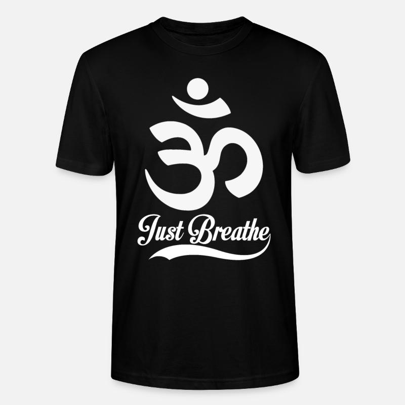 Ohm Namaste - Stanley/Stella Unisex Bio-T-Shirt CRAFTER - Schwarz