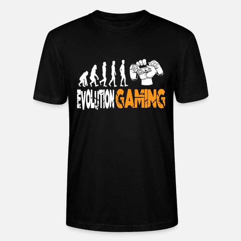 Evolution Gaming - Stanley/Stella Unisex Bio-T-Shirt CRAFTER - Schwarz
