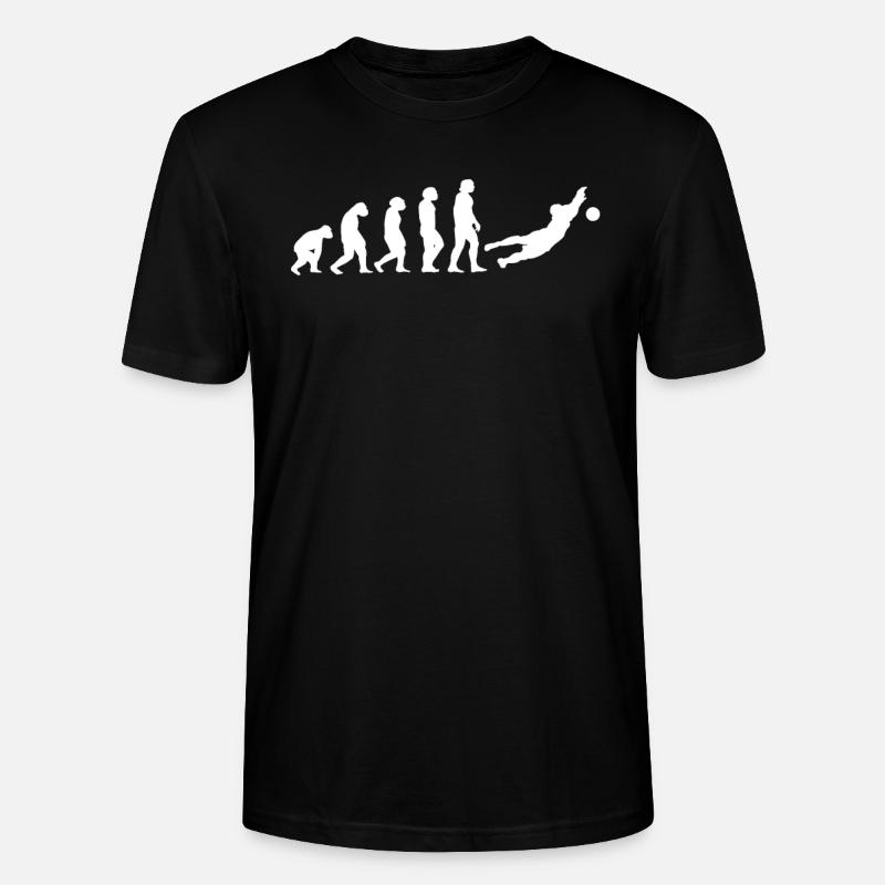 Torhüter Evolution - Stanley/Stella Unisex Bio-T-Shirt CRAFTER - Schwarz