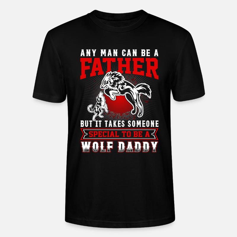 Wolfsspruch Wölfe Wolfsrudel Wolf - Stanley/Stella Unisex Bio-T-Shirt CRAFTER - Schwarz