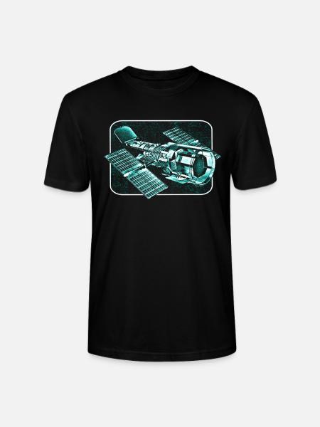 Hubble Space Telescope - Stanley/Stella CRAFTER Unisex Organic T-Shirt - black