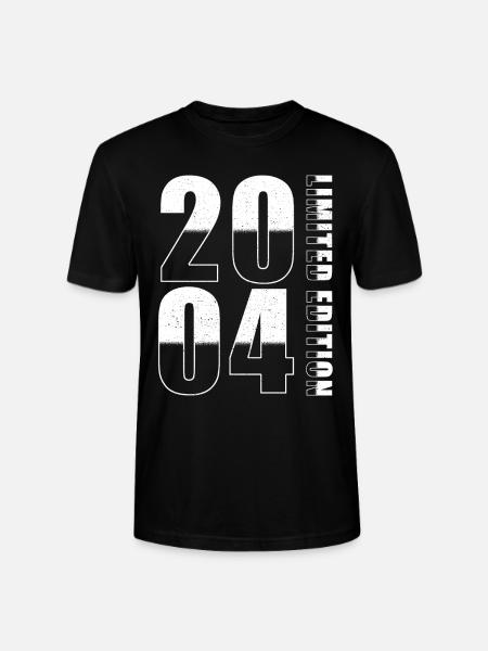 2004 Édition Limitée Anniversaire - T-shirt bio CRAFTER Stanley Stella Unisexe - noir