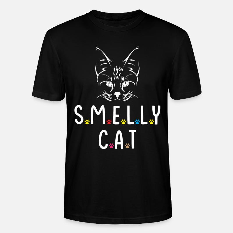 Chat malodorant - T-shirt bio CRAFTER Stanley Stella Unisexe - noir