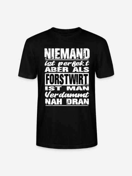 Forstwirt - Stanley/Stella Unisex Bio-T-Shirt CRAFTER - Schwarz