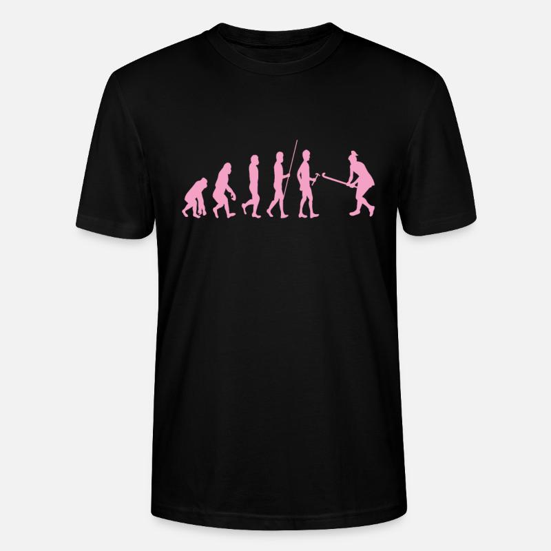 Feldhockey Evolution - Stanley/Stella Unisex Bio-T-Shirt CRAFTER - Schwarz