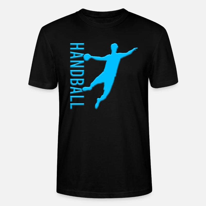 Handball - Stanley/Stella CRAFTER Unisex Organic T-Shirt - black