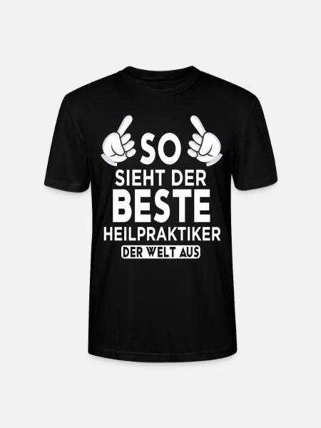 Heilpraktiker Spruch - Stanley/Stella Unisex Bio-T-Shirt CRAFTER - Schwarz