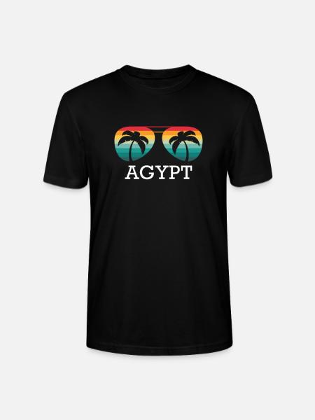 Egypt Holiday Travel Summer Sun Souvenir - Stanley/Stella CRAFTER Unisex Organic T-Shirt - black