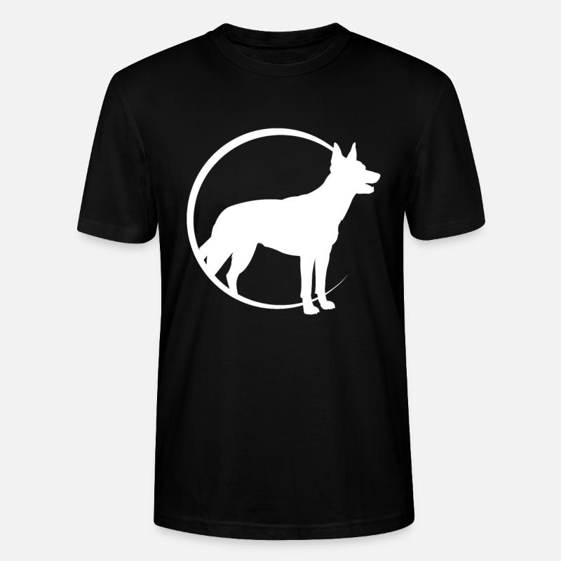 Australian Kelpie - Stanley/Stella Unisex Bio-T-Shirt CRAFTER - Schwarz