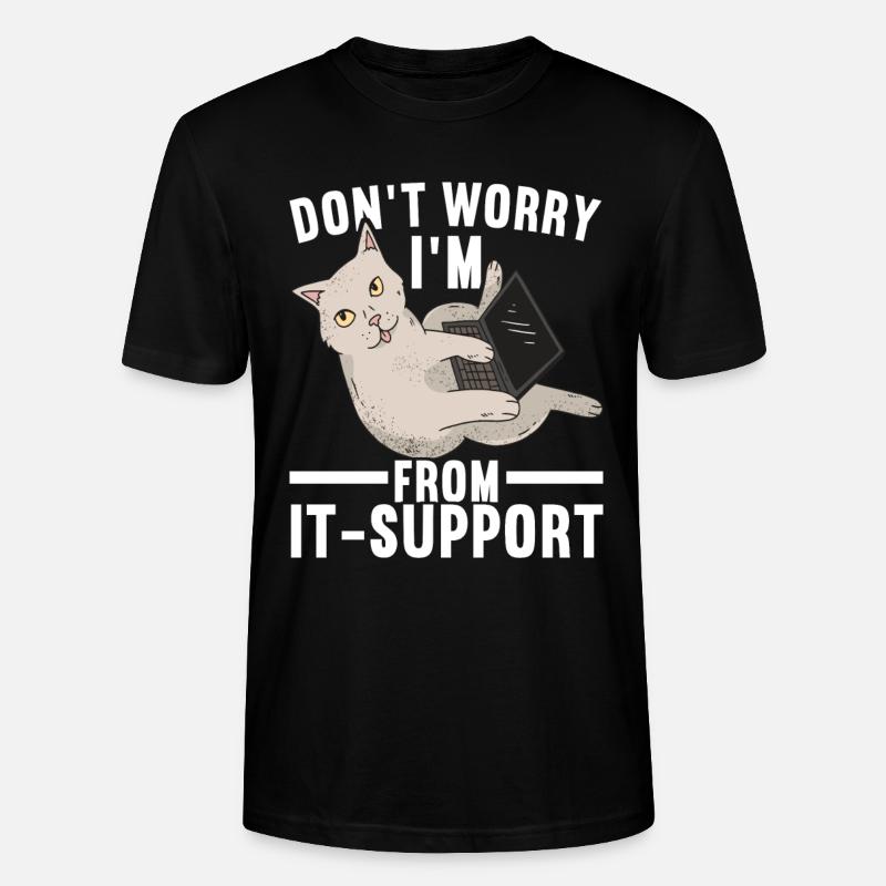 Programmeurs Programmeurs Informaticiens - T-shirt bio CRAFTER Stanley Stella Unisexe - noir