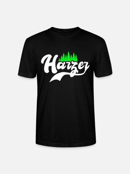 Harz Spruch Harzer Souvenir - Stanley/Stella Unisex Bio-T-Shirt CRAFTER - Schwarz