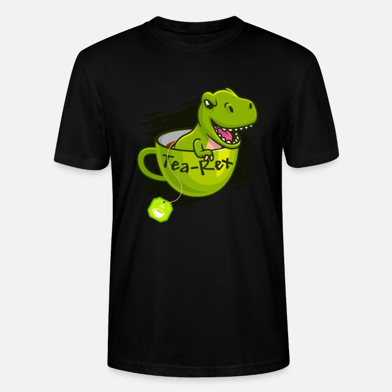 T-Rex Tee Rex Thé Rex - T-shirt bio CRAFTER Stanley Stella Unisexe - noir