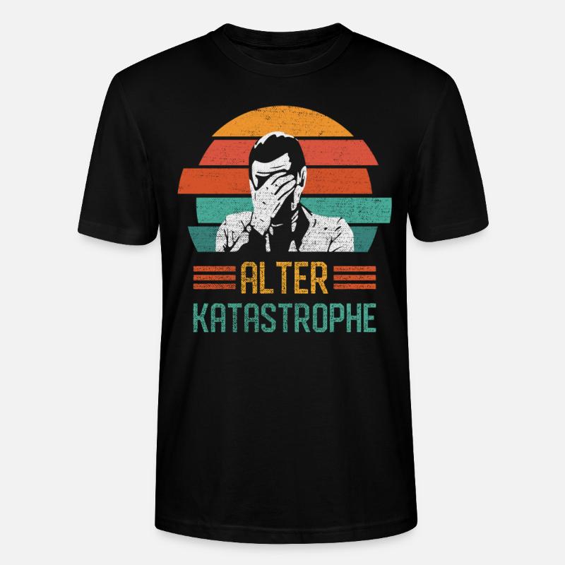 Alter Katastrophe - Stanley/Stella Unisex Bio-T-Shirt CRAFTER - Schwarz
