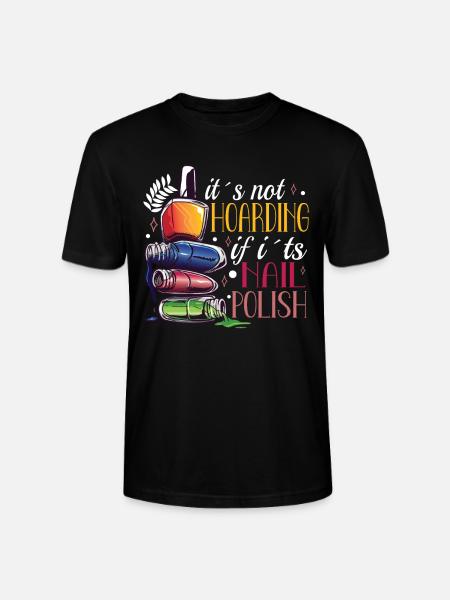 Nail Tech Nail Technician Manicurist Nails Artist - Stanley/Stella CRAFTER Unisex Organic T-Shirt - black