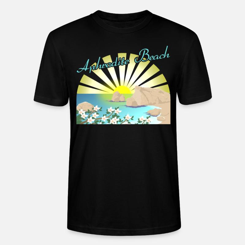 Aphrodite Strand - Stanley/Stella Unisex Bio-T-Shirt CRAFTER - Schwarz