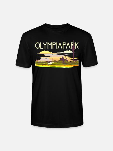 Parc de Munich - T-shirt bio CRAFTER Stanley Stella Unisexe - noir