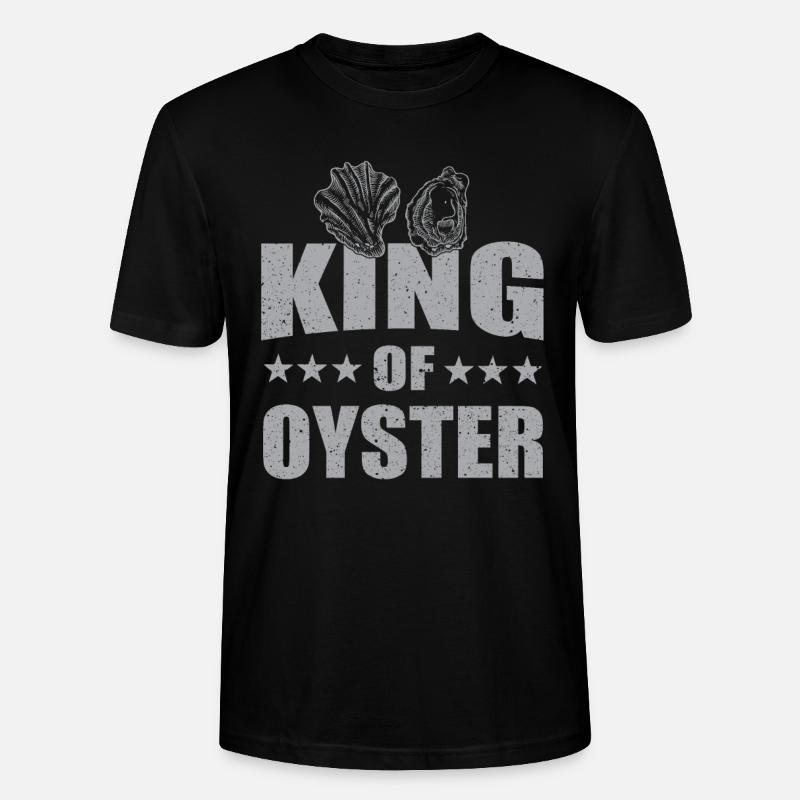 König Der Auster - Stanley/Stella Unisex Bio-T-Shirt CRAFTER - Schwarz
