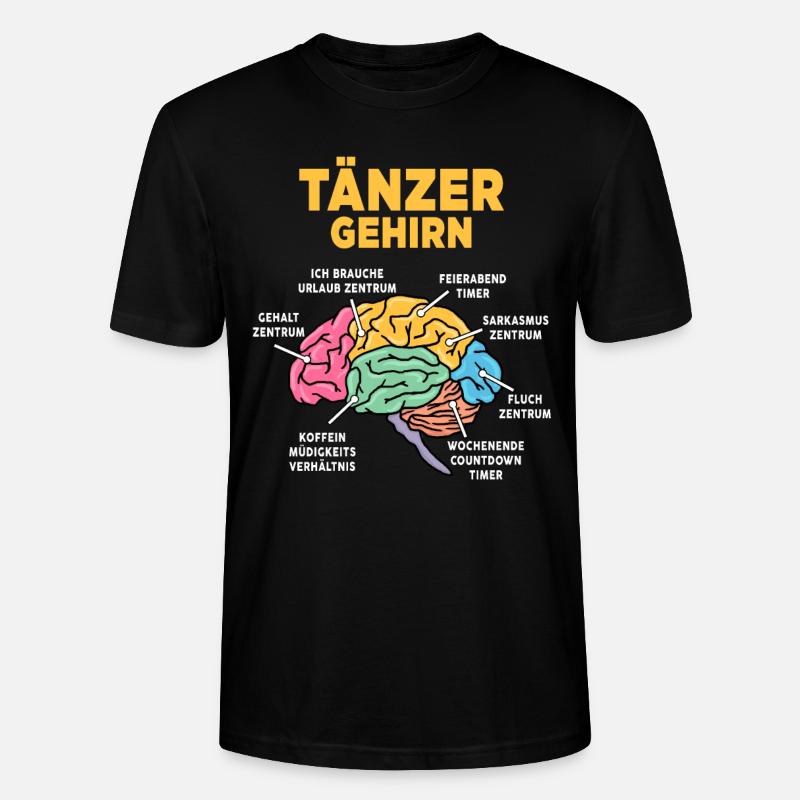 Tänzer - Stanley/Stella Unisex Bio-T-Shirt CRAFTER - Schwarz