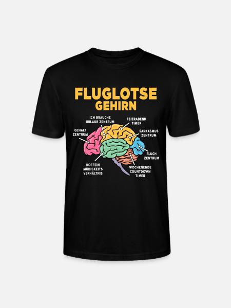 Fluglotse - Stanley/Stella Unisex Bio-T-Shirt CRAFTER - Schwarz