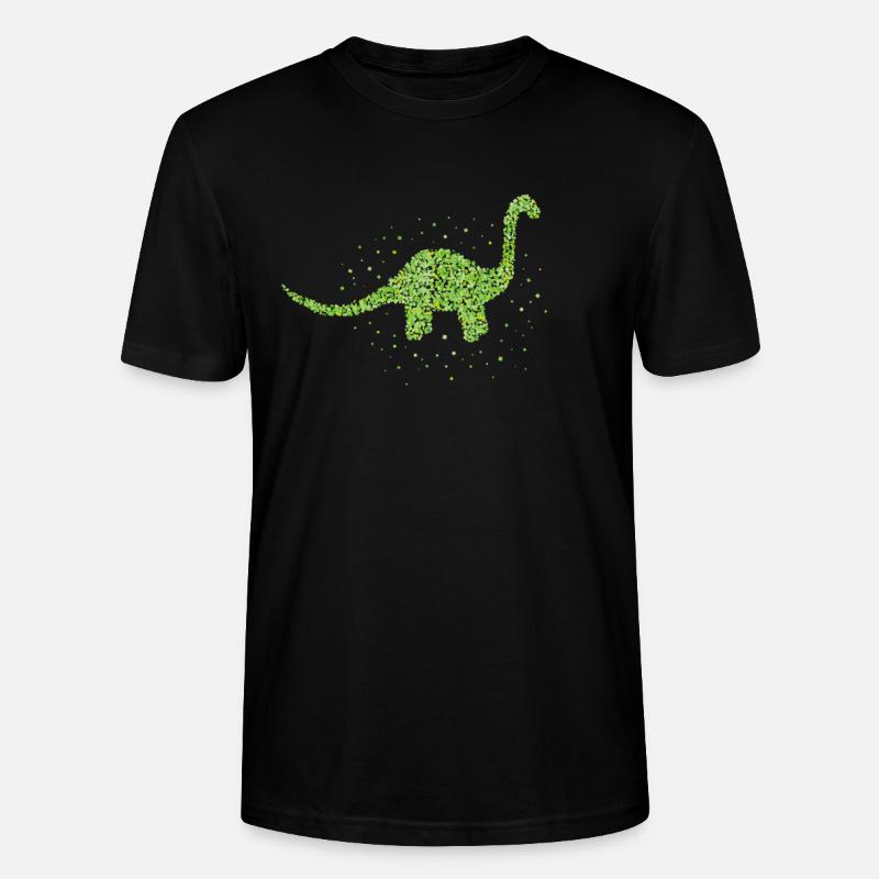 Brachiosaurus Dinosaur Dino Gift - Stanley/Stella CRAFTER Unisex Organic T-Shirt - black