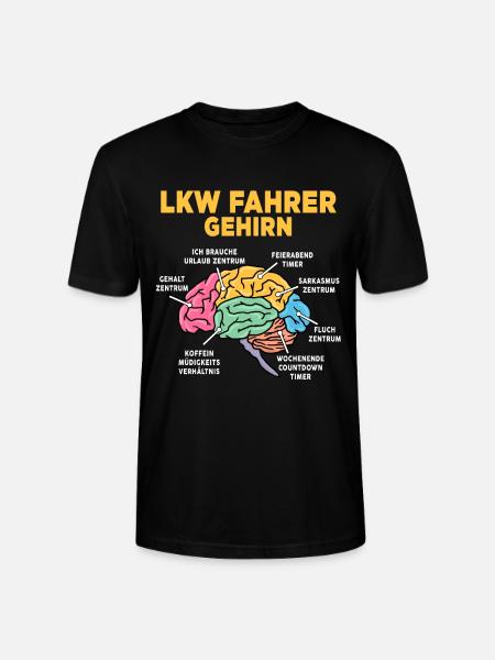LKW Fahrer - Stanley/Stella Unisex Bio-T-Shirt CRAFTER - Schwarz