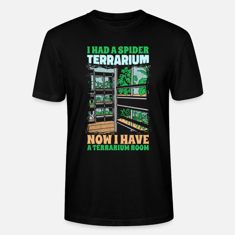 Spider Spider propriétaire Tarantula - T-shirt bio CRAFTER Stanley Stella Unisexe - noir