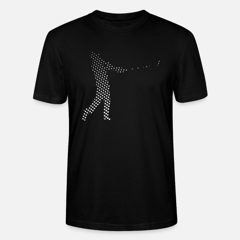 Golf Golfer - Stanley/Stella Unisex Bio-T-Shirt CRAFTER - Schwarz