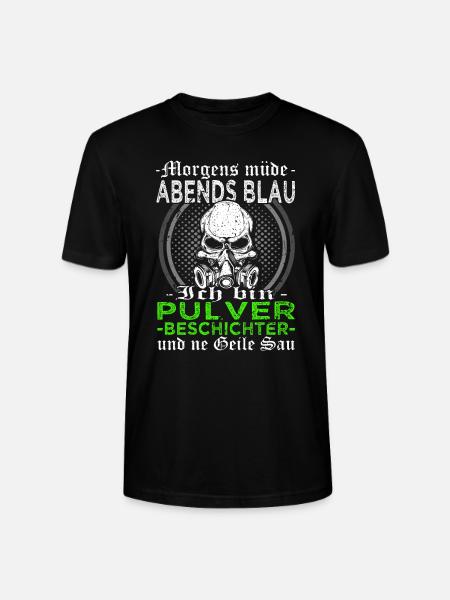Pulverbeschichtung - Oberflächenveredlung - Stanley/Stella Unisex Bio-T-Shirt CRAFTER - Schwarz
