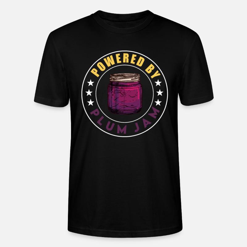Dicton de purée de prunes - T-shirt bio CRAFTER Stanley Stella Unisexe - noir