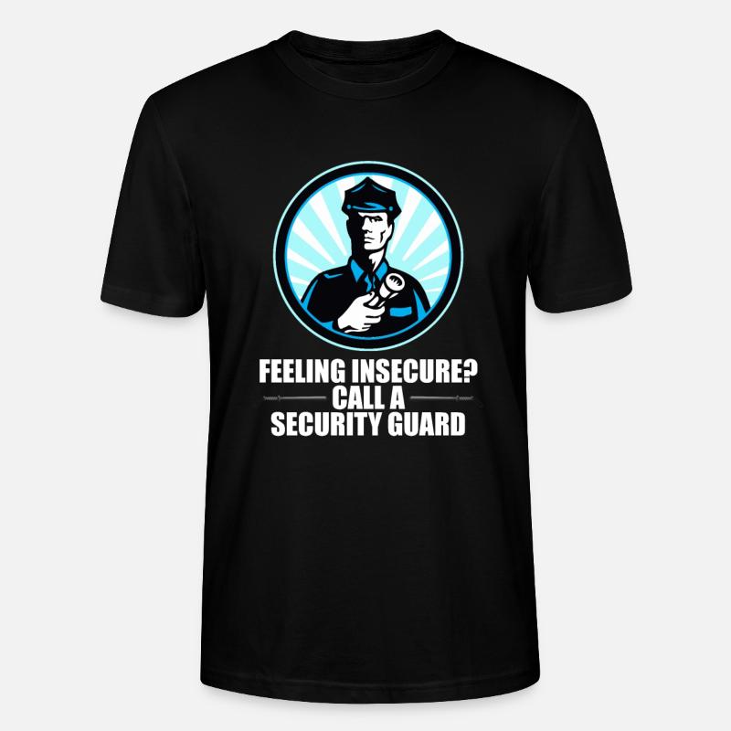 Security Security Guard Security Service - Stanley/Stella CRAFTER Unisex Organic T-Shirt - black