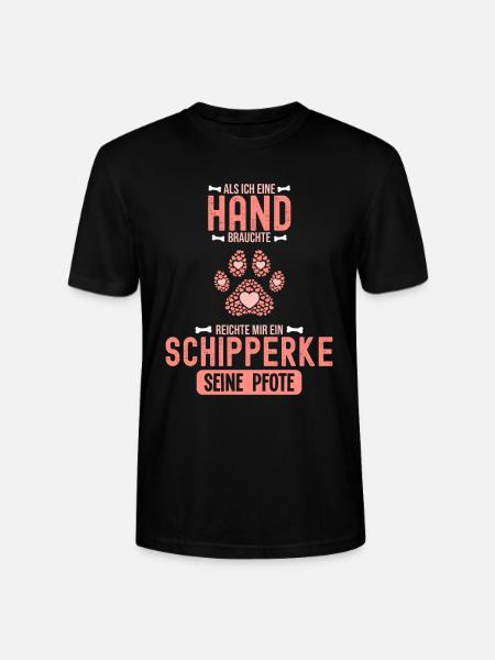 Geschenkidee Schipperke - Stanley/Stella Unisex Bio-T-Shirt CRAFTER - Schwarz
