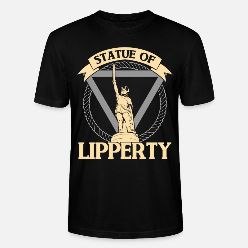 Hermann Monument Statue de Lipperty - T-shirt bio CRAFTER Stanley Stella Unisexe - noir