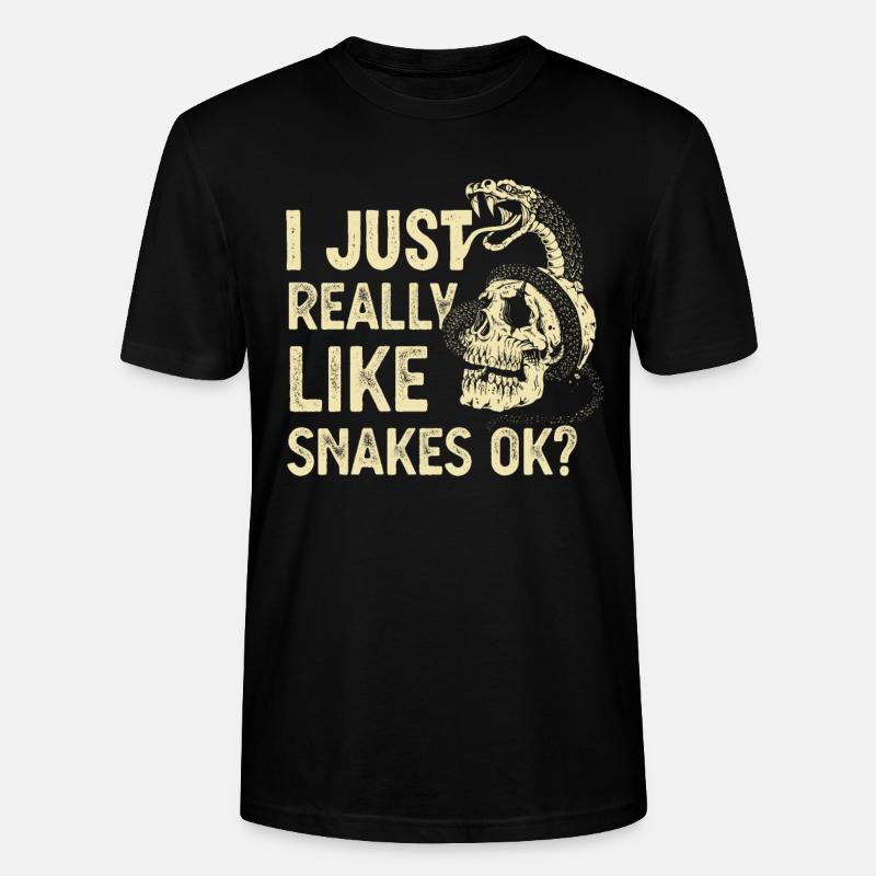 Serpent Serpent Serpent - T-shirt bio CRAFTER Stanley Stella Unisexe - noir