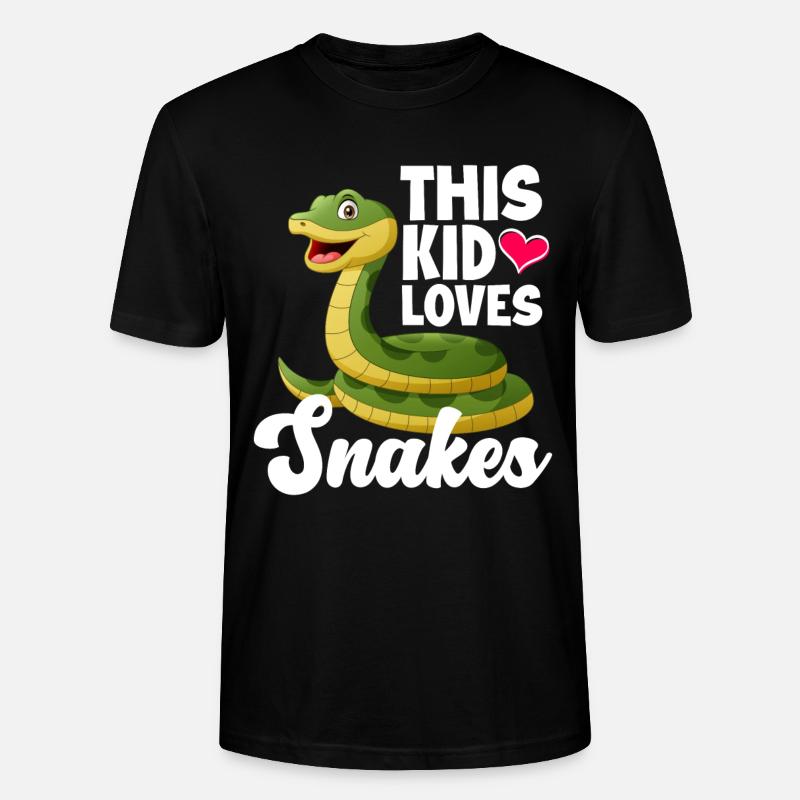 Serpent Serpent Serpent - T-shirt bio CRAFTER Stanley Stella Unisexe - noir