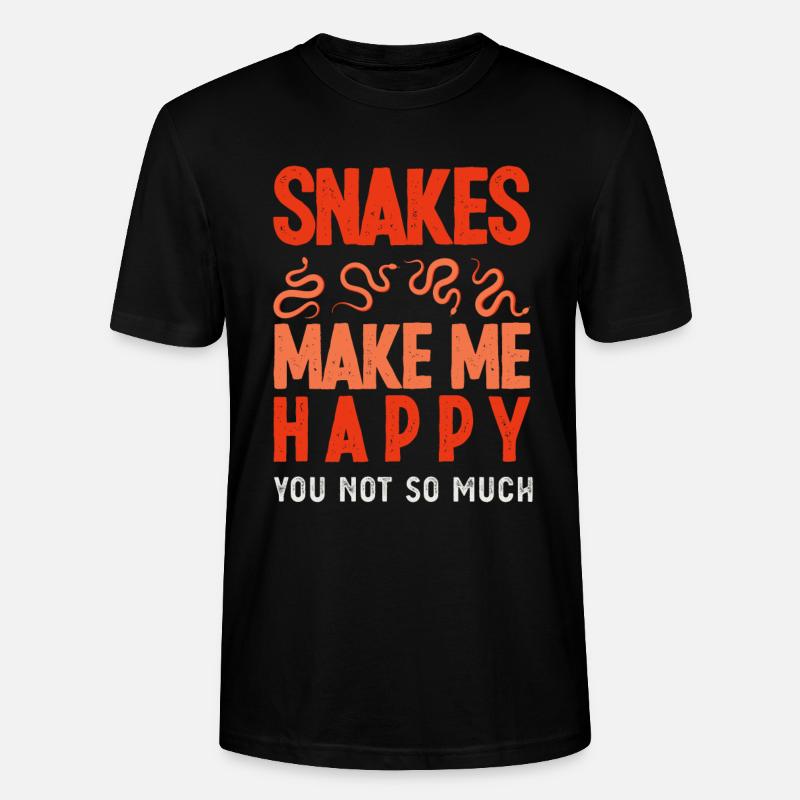 Serpent Serpent Serpent - T-shirt bio CRAFTER Stanley Stella Unisexe - noir