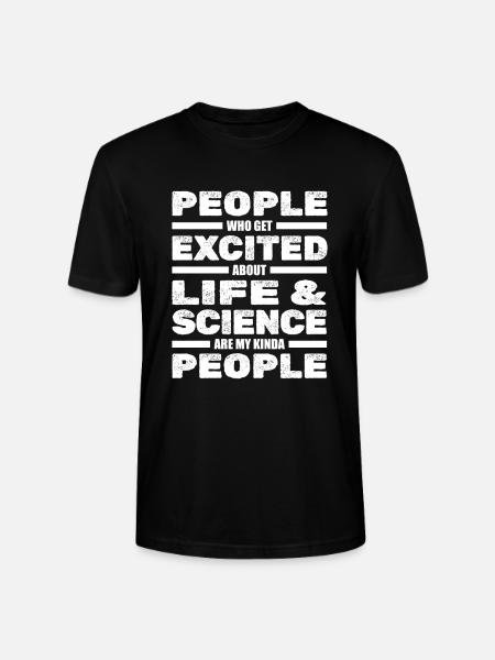 Biology Biologist Scientist - Stanley/Stella CRAFTER Unisex Organic T-Shirt - black