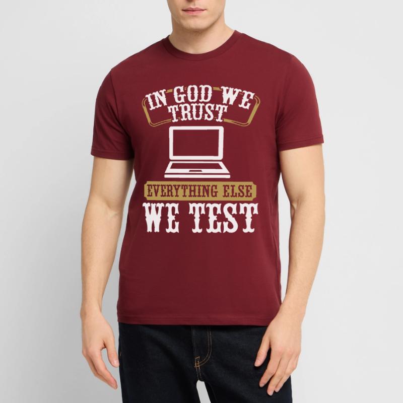 Quality Assurance QA Engineering Code Testing Stanley/Stella Unisex Bio-T-Shirt CRAFTER