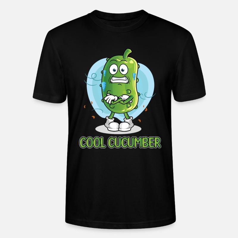 Coole Gurke - Stanley/Stella Unisex Bio-T-Shirt CRAFTER - Schwarz