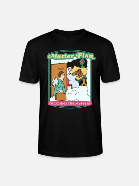 Master Plan - Decoding The Mystery - Stanley/Stella CRAFTER Unisex Organic T-Shirt - black