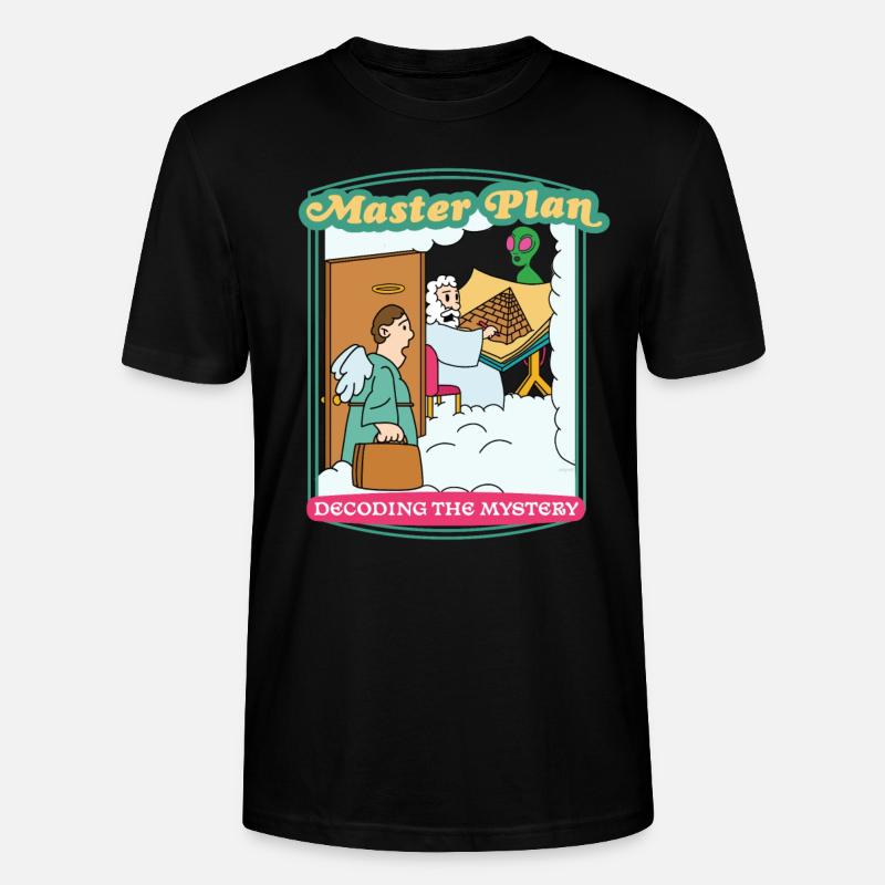 Master Plan - Decoding The Mystery - Stanley/Stella Unisex Bio-T-Shirt CRAFTER - Schwarz