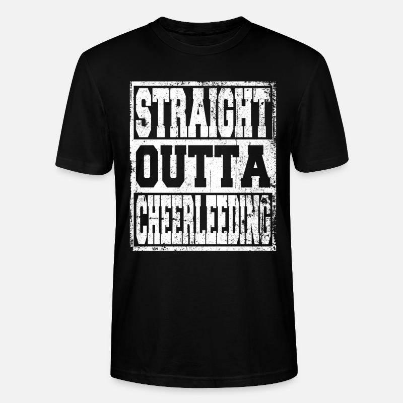Cheerleading disant drôle - T-shirt bio CRAFTER Stanley Stella Unisexe - noir