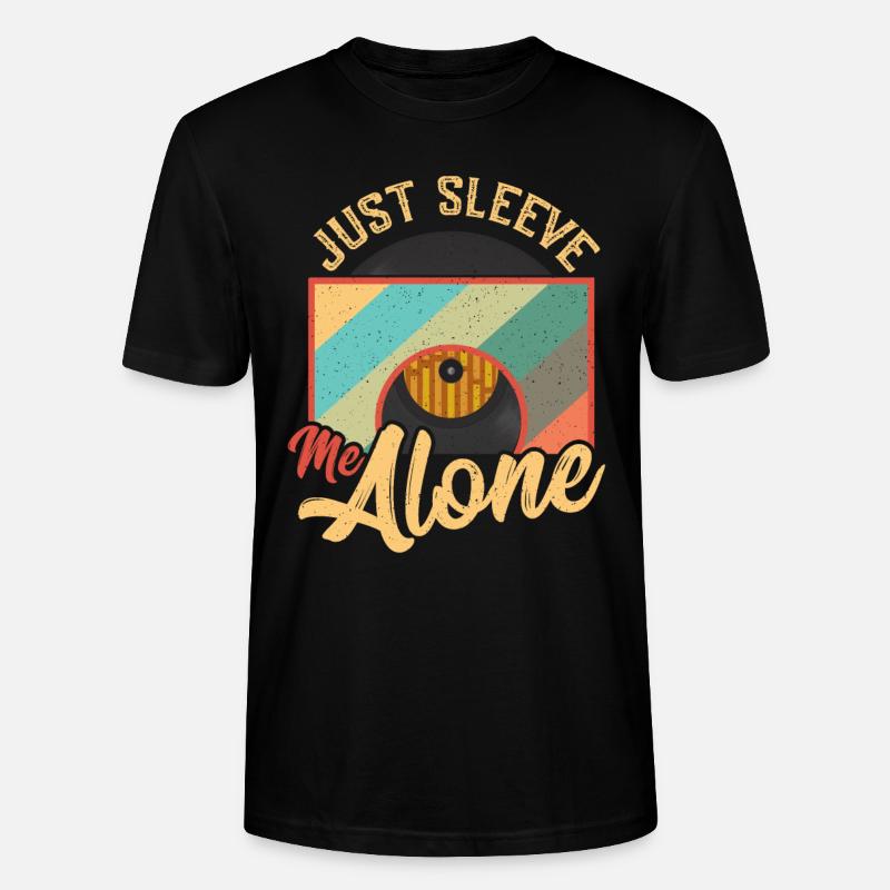 Disc Taker - Vinyl-sammeln - Stanley/Stella Unisex Bio-T-Shirt CRAFTER - Schwarz
