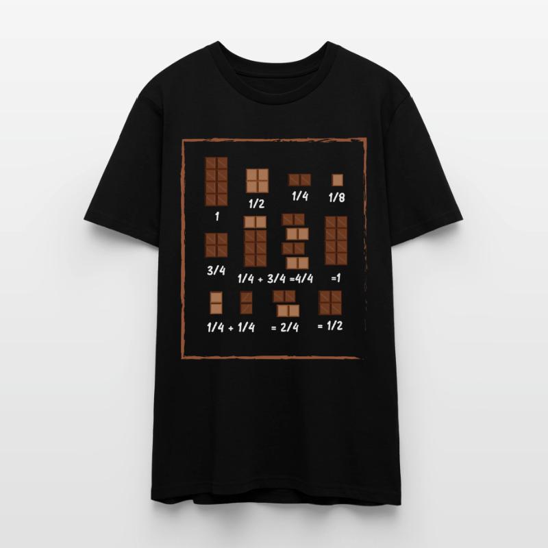 Chocolat Math Math Math Chocolat T-shirt bio CRAFTER Stanley Stella Unisexe