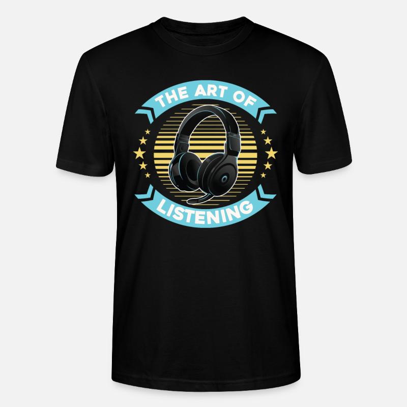 Tontechniker Sound Audio Engineer - Stanley/Stella Unisex Bio-T-Shirt CRAFTER - Schwarz
