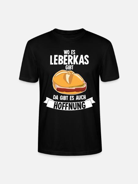 Leberkäse Fleischkas Leberkas - Stanley/Stella Unisex Bio-T-Shirt CRAFTER - Schwarz