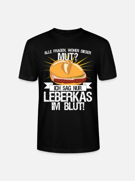 Leberkäse Fleischkas und Mut Leberkas - Stanley/Stella Unisex Bio-T-Shirt CRAFTER - Schwarz