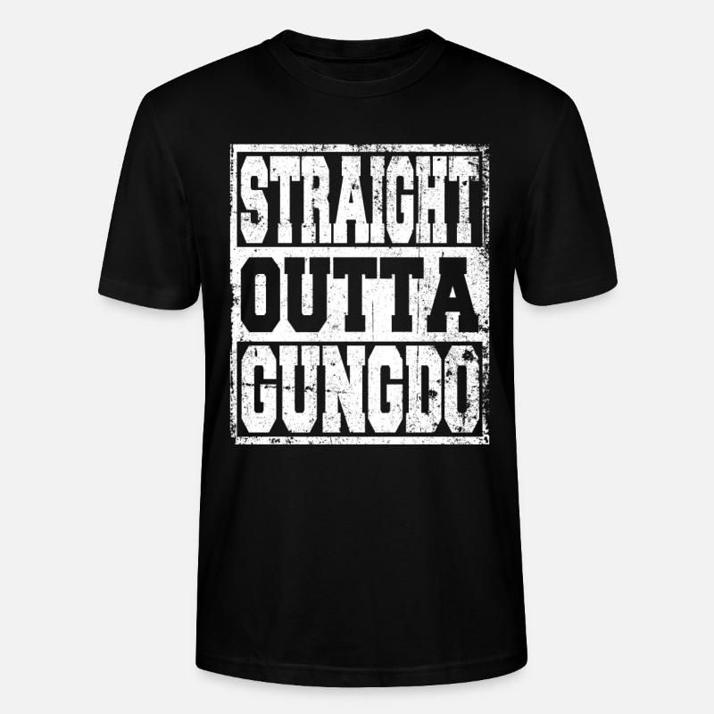 Gungdo dit drôle - T-shirt bio CRAFTER Stanley Stella Unisexe - noir