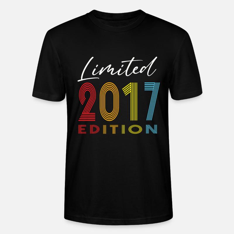 Édition limitée 2017 - T-shirt bio CRAFTER Stanley Stella Unisexe - noir